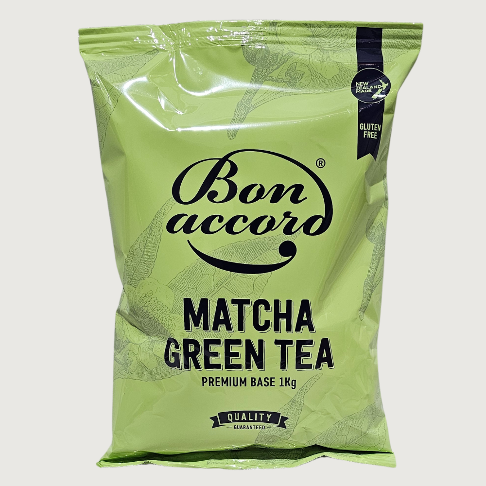 Frappe, Smoothie & Shake Mix Japanese Matcha Green Tea - Bon Accord - 1KG