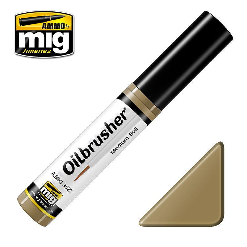 Ammo by MIG - Oilbrushers - Medium Soil