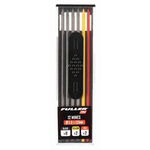 Carbon Pencil Refill 12 PC MULTI - Fuller
