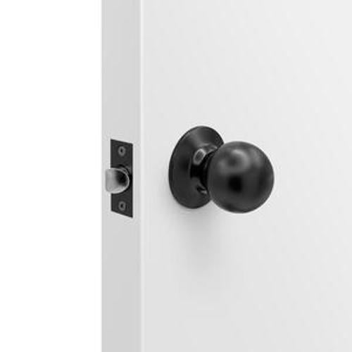 Pro Series Cirque Knob Passage Set Matt Black - Miles Nelson