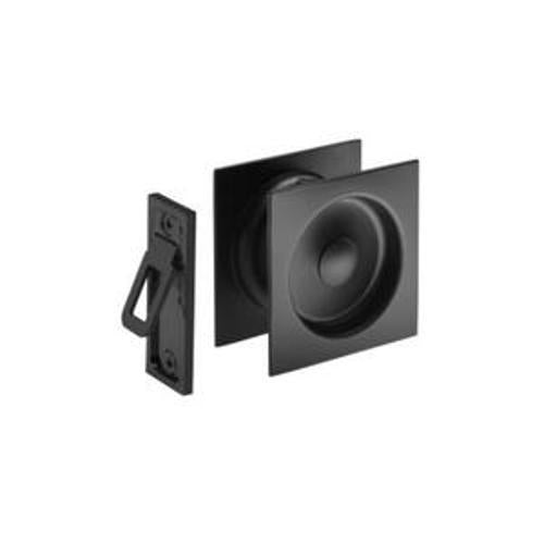 Passage Cavity Slider Square Matte Black - Schlage