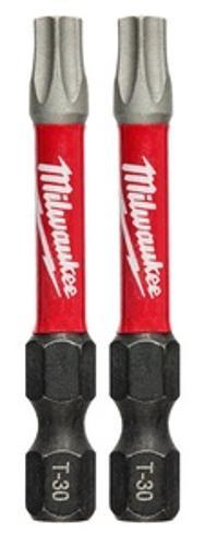 SHOCKWAVE T30 Torx Powerbit - Milwaukee 2 Inch 50mm 2 Pack 48324914