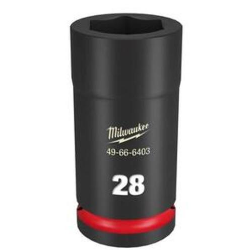 SHOCKWAVE Impact Socket 3/4 Inch Drive - Milwaukee 28mm Deep 6 Point