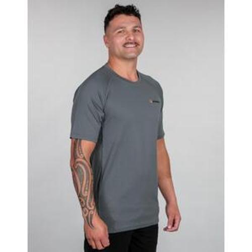 Apex Tee Baselayer Gunmetal Grey - Bushbuck M