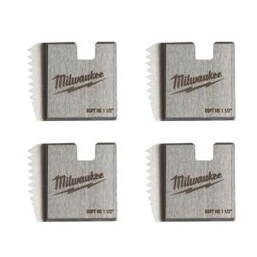 Threading Dies 1-1/2 Inch HS BSPT - Milwaukee