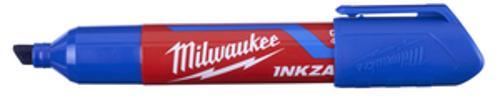 INKZALL Blue Marker Large Chisel Tip 48223257 - Milwaukee