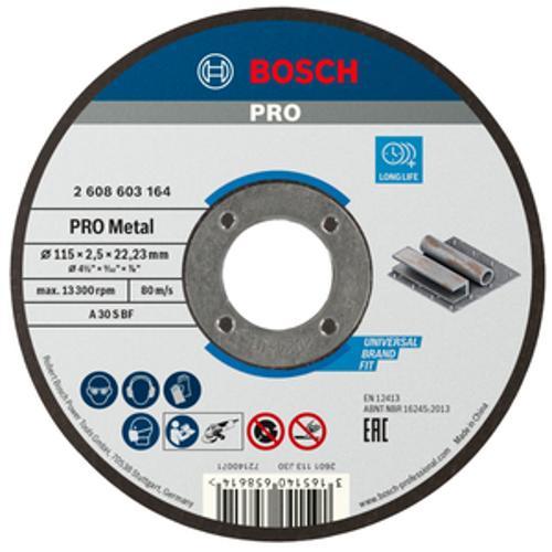 PRO Metal Cutting Disc 115 x 2.5 x - Bosch 22.23mm