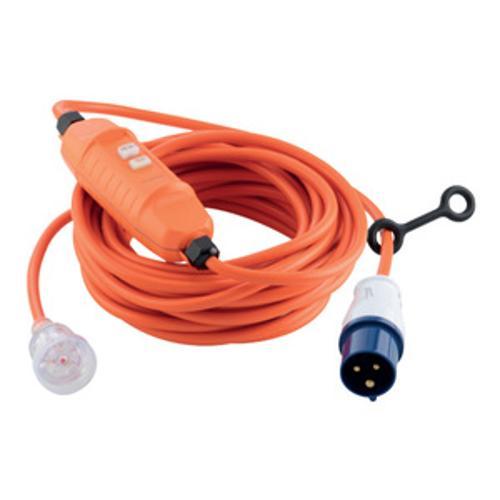 Caravan Extension Lead - AMPD 10m Heavy Duty RCD