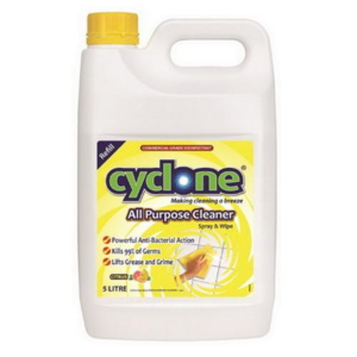 All Purpose Cleaner Spray N Wipe Citrus - Cyclone 5L