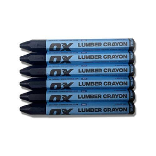 Trade Lumber Crayon Single Blue - OX