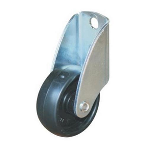 Fixed Gate Castor 50mm 40kg 53mm Offset Nylon - Wheelco