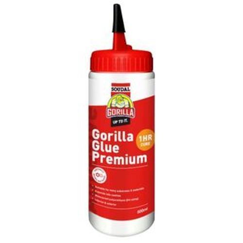 Glue Premium 1 Hour Cure Polyurethane Based Adhesive - Gorilla 500ml
