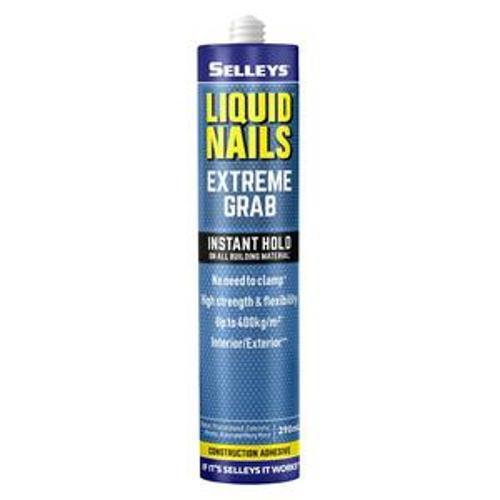 Liquid Nails Extreme Grab - Selleys 290ml