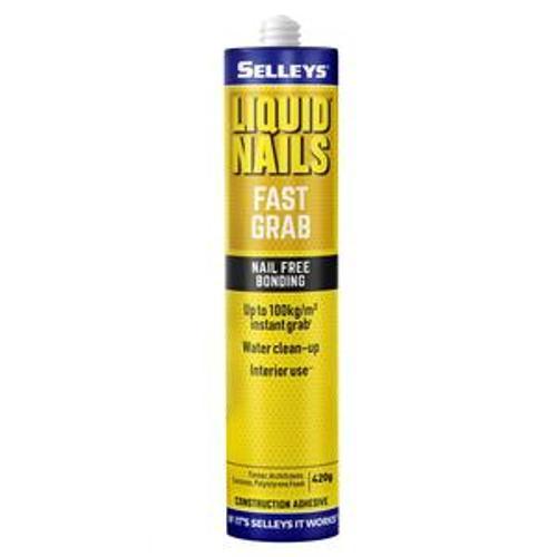 Liquid Nails Fast Grab - Selleys 420g