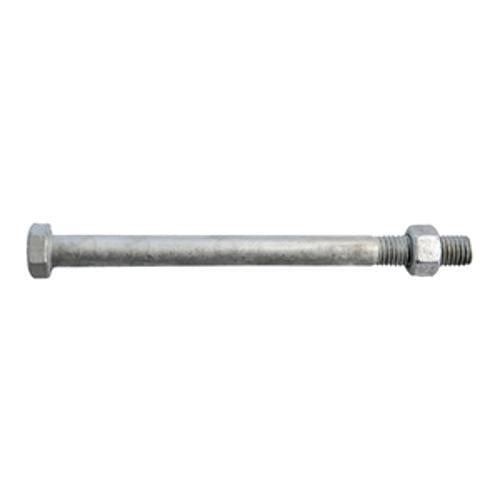 Engineer Bolt and Nut M12 x - Ecko 160mm Hex Head 4.6 Galvanised Steel