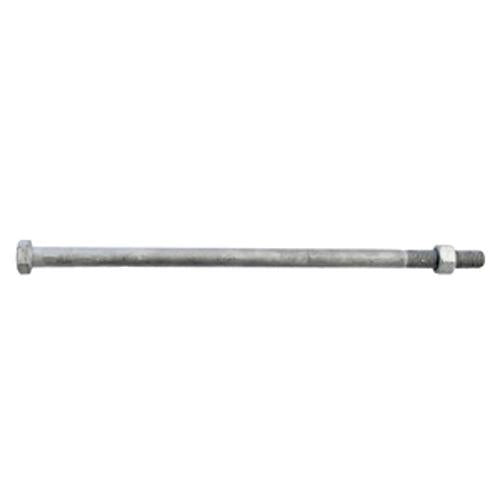 Engineer Bolt and Nut M12 x - Ecko 300mm Hex Head 4.6 Galvanised Steel