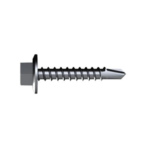 Self Drilling Screw for Metal with No NEO Washer 12g x 30mm Hex Flange Head B8