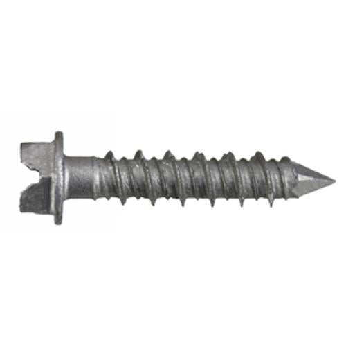 Grabcon Hex Masonry Screw 6.5 x - ICCONS 58mm Galvanised 100 Pack