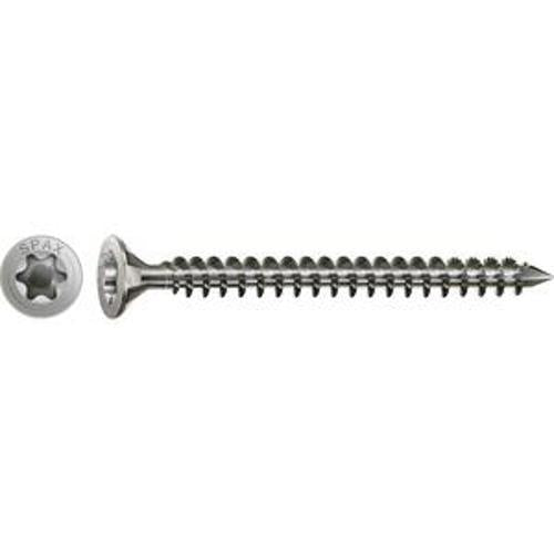 A4/316 Countersunk Screw 10 x - SPAX 200mm Full Thread Single Sell