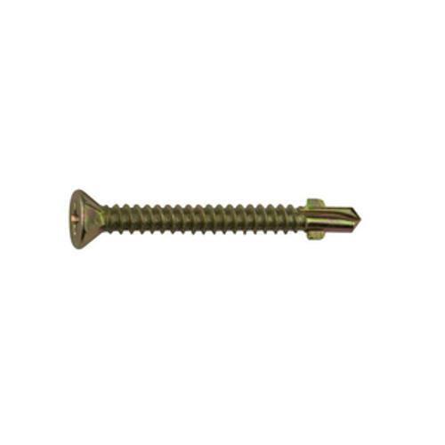 Self Drilling Screw for Metal Wing 8G x 35mm Countersink Head Phillips Drive
