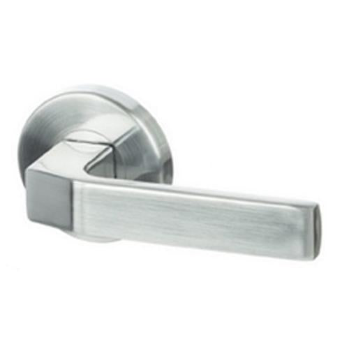 S Range Sienna Lever Passage Set Satin Chrome SIE101 - Miles Nelson