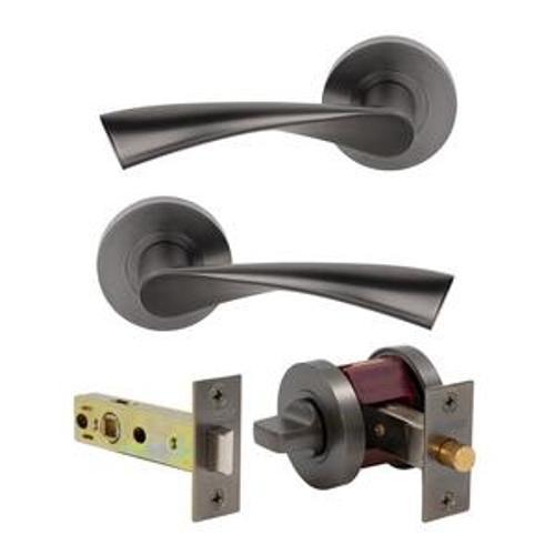 Futura Helix Privacy Set Graphite Nickel