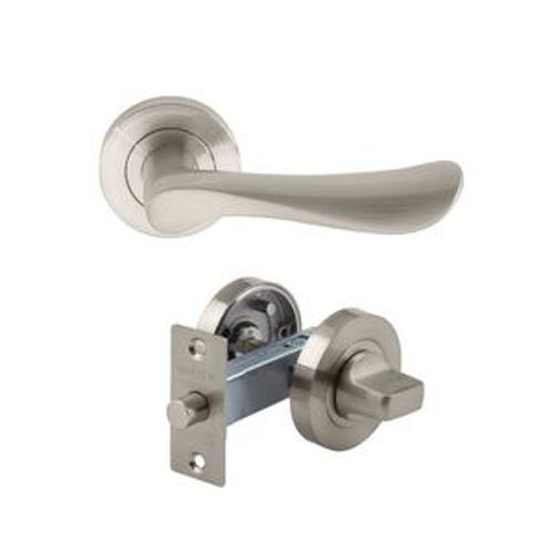 Astron Juno Privacy Set Brushed Nickel