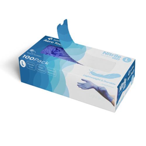 Aero-Tough Nitrile Disposable Gloves 100 Pack Small - Lynn River