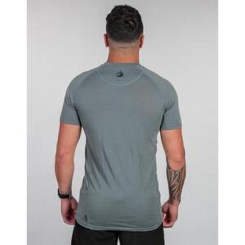 Combat Merino 160 Tee Apparel Gunmetal Grey - Bushbuck XL