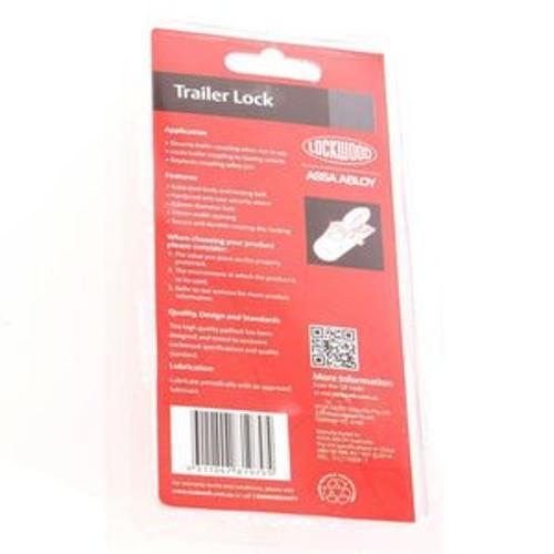 Trailer Lock LTCL/170/DP - Lockwood