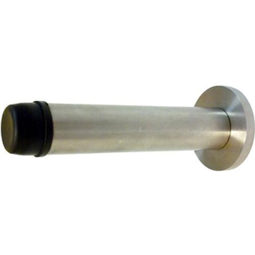 Concealed Fix Door Stop - Miles Nelson 80mm Satin Nickel