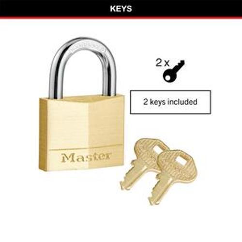 Padlock Brass Diamond - Master Lock 40mm