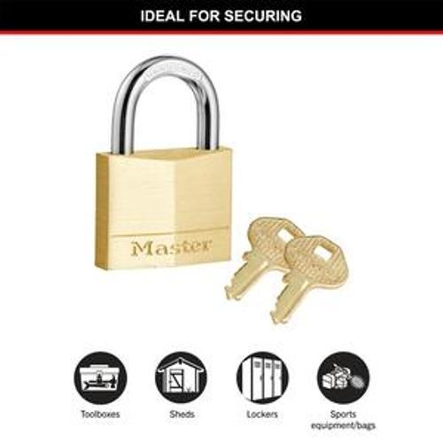 Padlock Brass Diamond - Master Lock 40mm