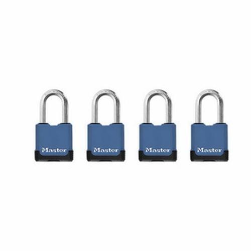 Magnum Excell Covered Padlock Laminated Steel - Master Lock 45mm 4 Packet