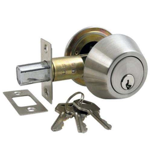 Double Cylinder Deadbolt Stainless Steel - Windsor Hardware