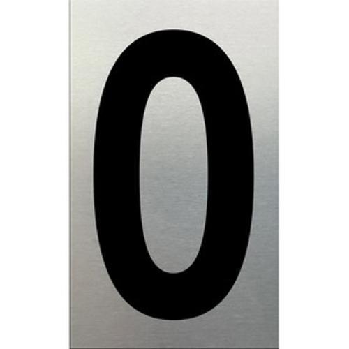 Self-Adhesive Aluminium Number 0 - Markit Graphics 75mm