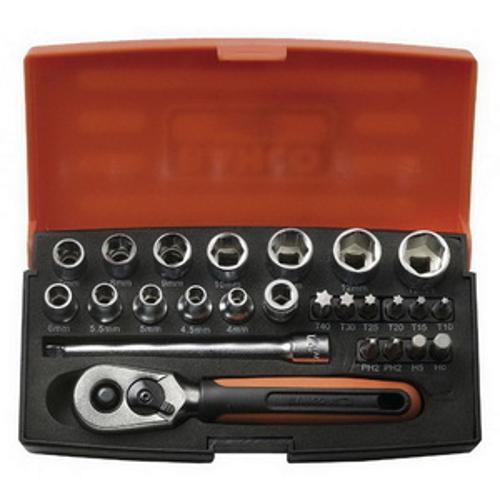 Socket Set 1/4 Inch 25 Piece - Bahco