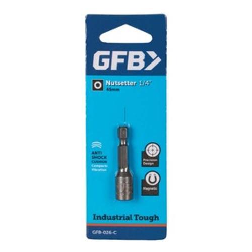 Magnetic Nutsetter 1/4 Inch x 45mm - GFB26