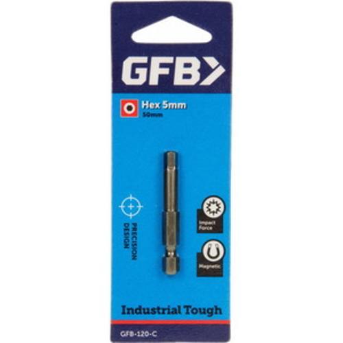 Hex Screwdriver Bit 5 x 50mm