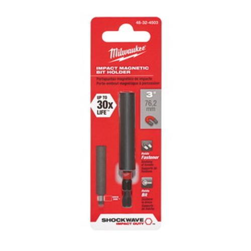SHOCKWAVE Magnetic Tip Bit Holder - Milwaukee 3 inch