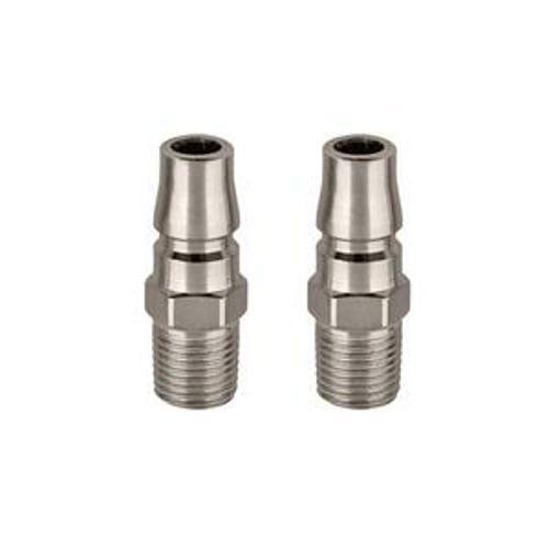 Male Connectors 2 Piece NITTO 1/4BSP - Powerbuilt