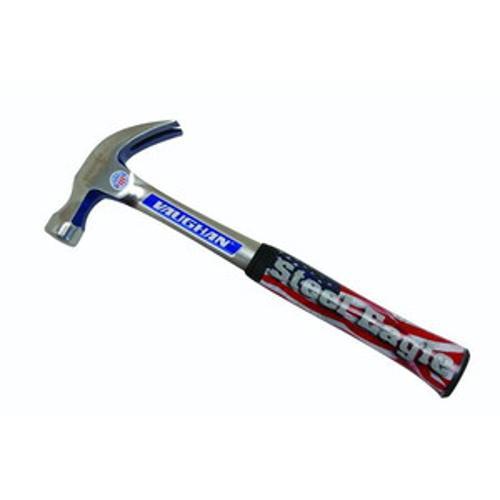 Steel Eagle Curved Claw Hammer 20oz Solid Steel VR20 - Vaughan
