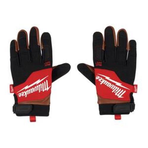 Hybrid Leather Gloves - Milwaukee XXL