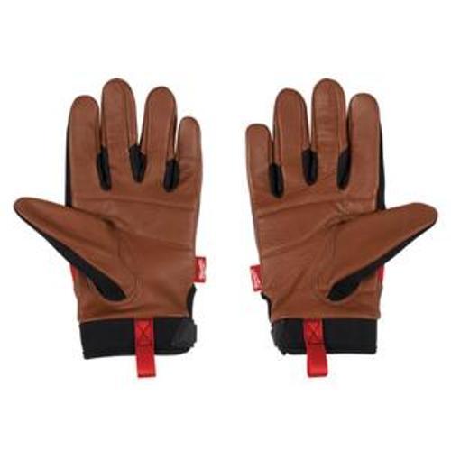 Hybrid Leather Gloves - Milwaukee XXL