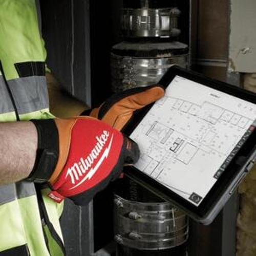 Hybrid Leather Gloves - Milwaukee XXL