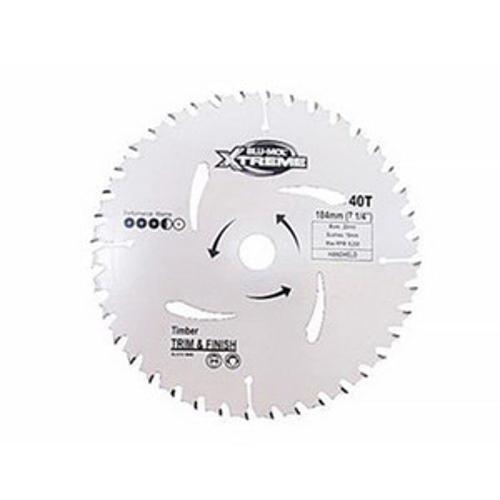184 x 20mm 40TPI Circular Saw Blade - Blu-Mol