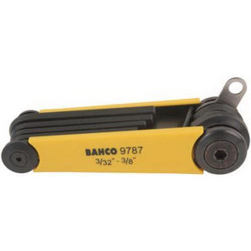7-Piece Folding Hex Key Set - Bahco
