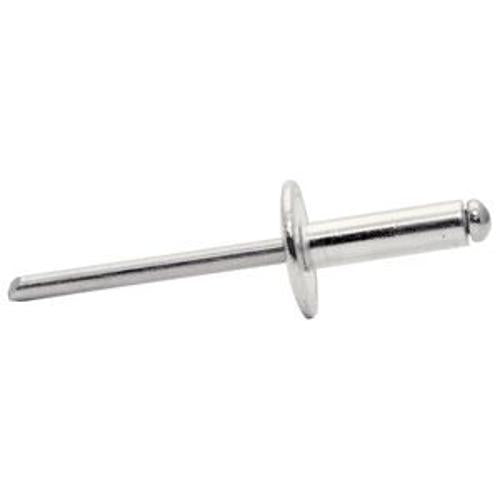 Rivets 4.8 16mm Aluminium XL Wide Head and Drill 40 Pack - RAPID