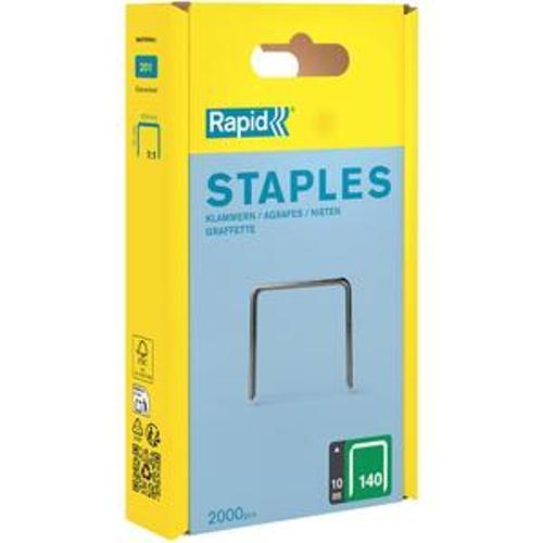 Staples 140/10 2000Pcs - RAPID
