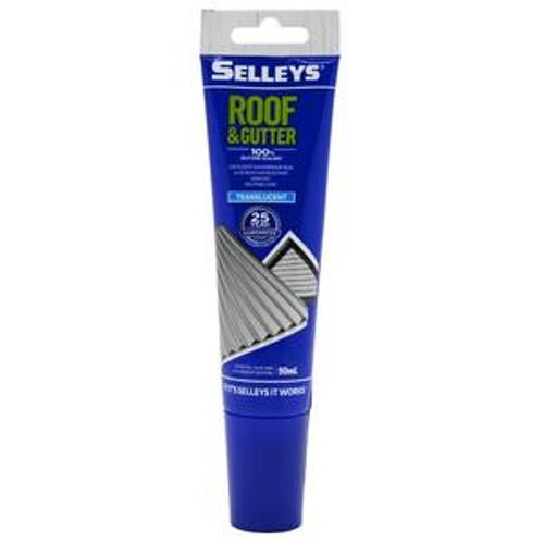 Roof & Gutter Silicone Sealant Translucent - Selleys 90ml